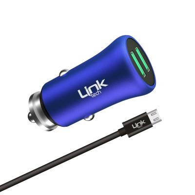 LINKTECH LCH-M581 METAL ARAÇ SARJI ANDROİD MAVİ