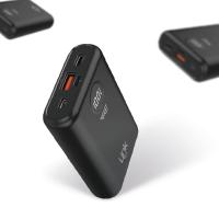 LINKTECH LF10 STRONG MİNİ 10.000 MAH POWERBANK SİYAH