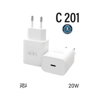 LİNKTECH LSC-C201 SAFE USB-C 20W ŞARJ BAŞLIĞI