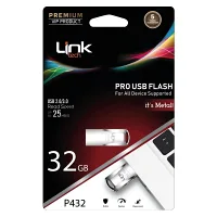LİNKTECH PRO PREMİUM P432 32GB METAL 25MB/S USB FLASH BELLEK