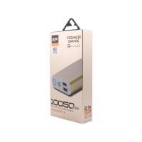 LINKTECH SM 10 10050 MAH 2.1A METAL POWER BANK