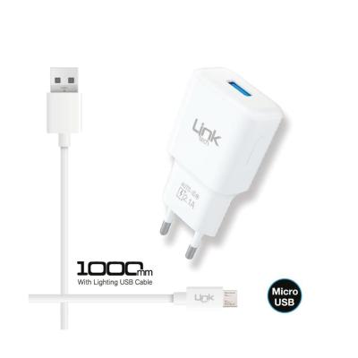 LİNKTECH T440 STRONG ŞARJ CİHAZI VE MİCRO USB ŞARJ KABLOSU