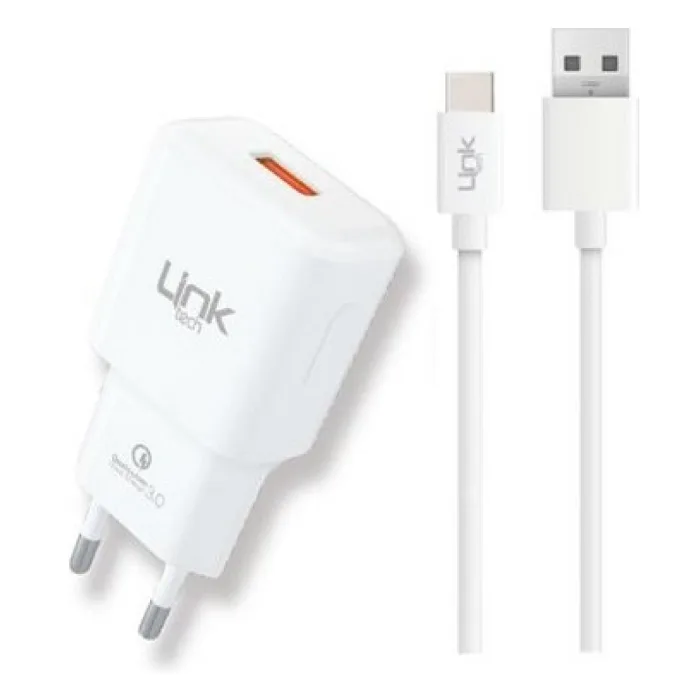 LinkTech T443 18 W Type-C Kablolu Hızlı Şarj Aleti