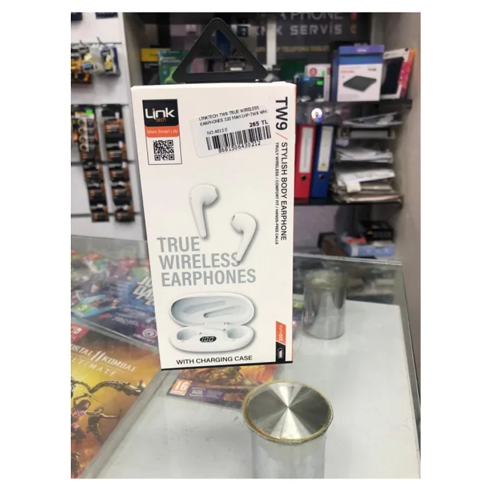 LİNKTECH TW9 TRUE WIRELESS EARPHONES 320 MAH LHF-TW9 WHITE