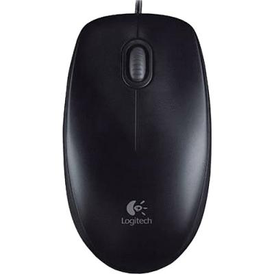 LOGİTECH B100 910-003360 SİYAH KABLOLU MOUSE