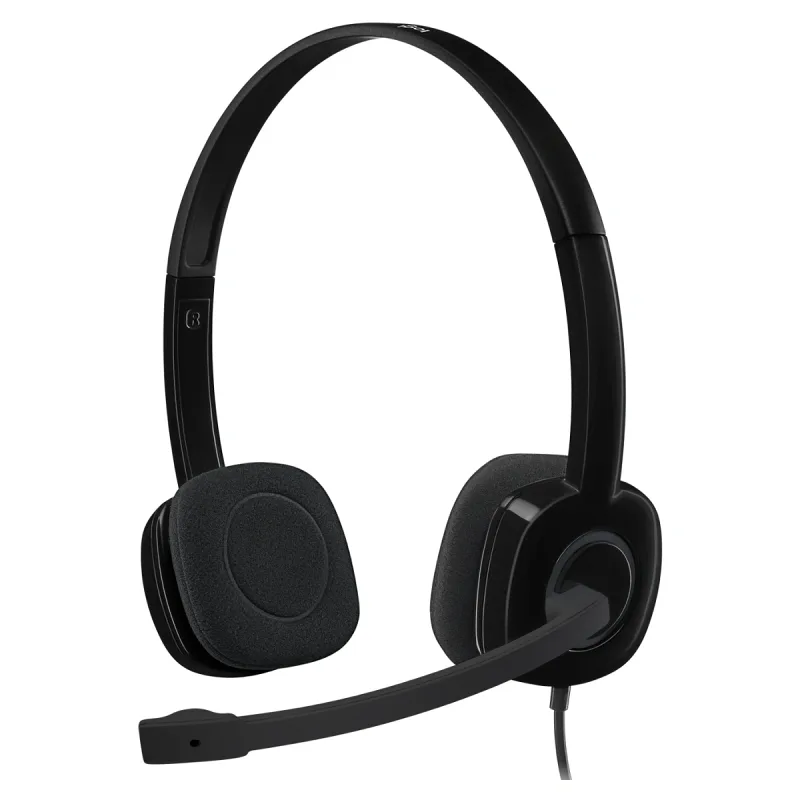 LOGITECH H151 STEREO SİYAH MİKROFON KULAKLIK 981-000589