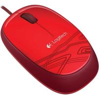 LOGITECH M105 KIRMIZI KABLOLU MOUSE 910-002945
