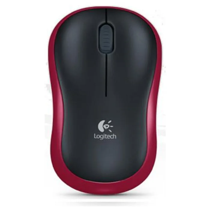 Logitech M185 910-002237 Kırmızı Optik Kablosuz Mouse