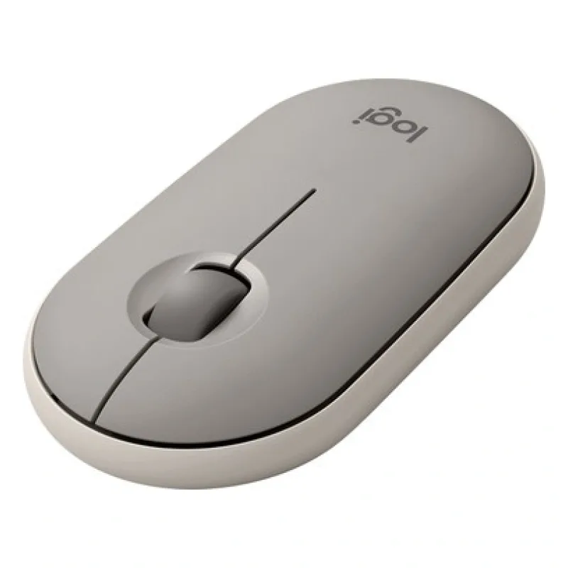 LOGİTECH M350 PEBBLE SESSİZ KABLOSUZ KOMPAKT MOUSE - BEJ
