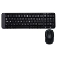 LOGITECH MK220 WIRELESS SİYAH KLAVYE MOUSE SET 920-003163
