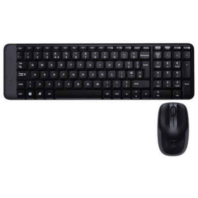 LOGITECH MK220 WIRELESS SİYAH KLAVYE MOUSE SET 920-003163