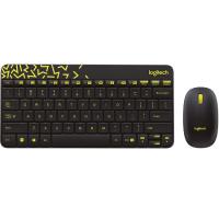 LOGITECH MK240 KABLOSUZ Q TR KLAVYE&MOUSE SET SARI-SIYAH