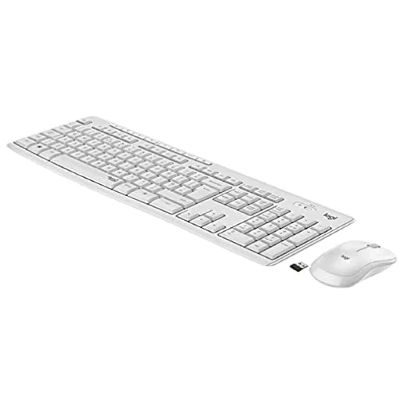 Logitech MK295 920-010089 Beyaz Sessiz Kablosuz Klavye Mouse Seti