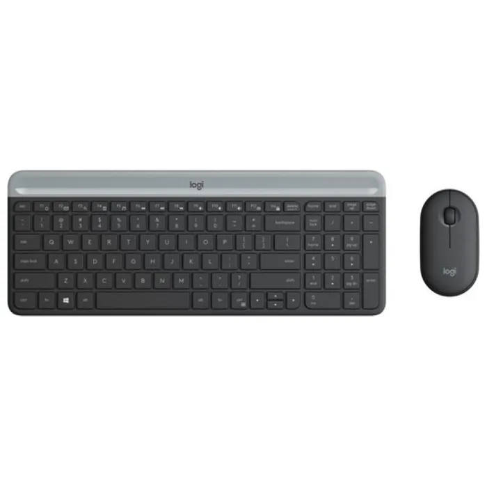 Logitech MK470 920-009435 Siyah Kablosuz Klavye Mouse Seti