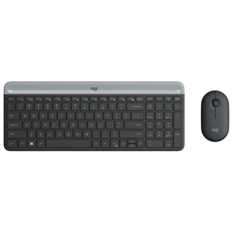 Logitech MK470 920-009435 Siyah Kablosuz Klavye Mouse Seti