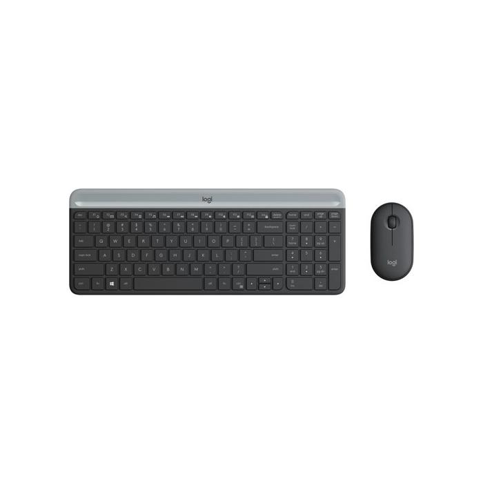 logitech mk470 slim combo kablosuz klavye mouse set ucuzbudur