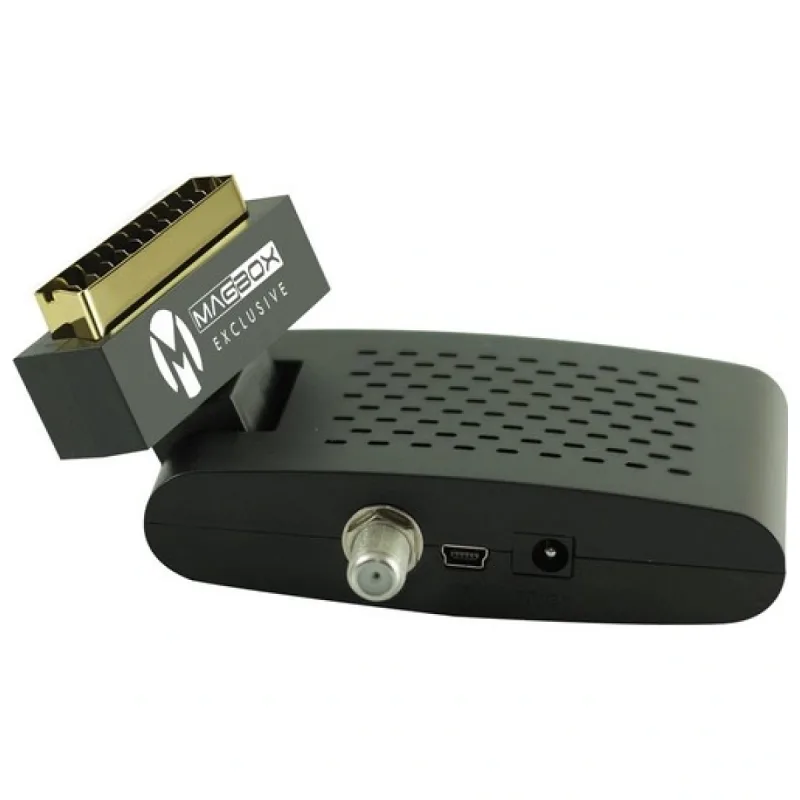 MAGBOX EXCLUSİVE MİNİ SCART SD TKGS'Lİ UYDU ALICISI
