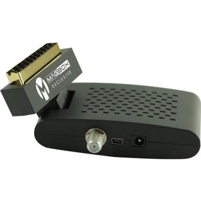 MAGBOX EXCLUSİVE MİNİ SCART SD TKGS'Lİ UYDU ALICISI
