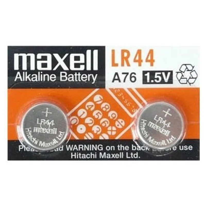 MAXELL LR-44 ALKALİN PİL 2'Lİ