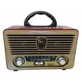 Meier M-115BT USB SD MP3 Destekli Bluetooth Şarjlı Nostaljik Radyo