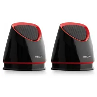 MİKADO MD-158 2.0 SİYAH/KIRMIZI USB SPEAKER