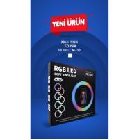 MJ30 14'' SOFT RING LIGHT RGB LED IŞIK LAMBA