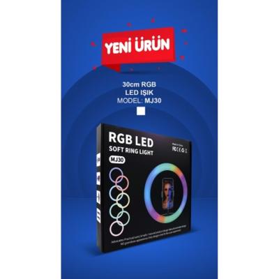 MJ30 14'' SOFT RING LIGHT RGB LED IŞIK LAMBA