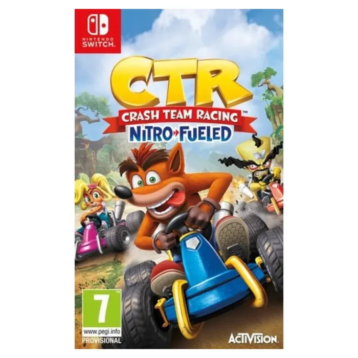CRASH TEAM RACİNG NİTRO-FUELED NINTENDO SWITCH OYUN