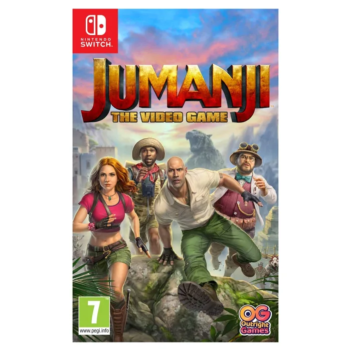 NINTENDO SWITCH OYUN JUMANJI THE VIDEO GAME