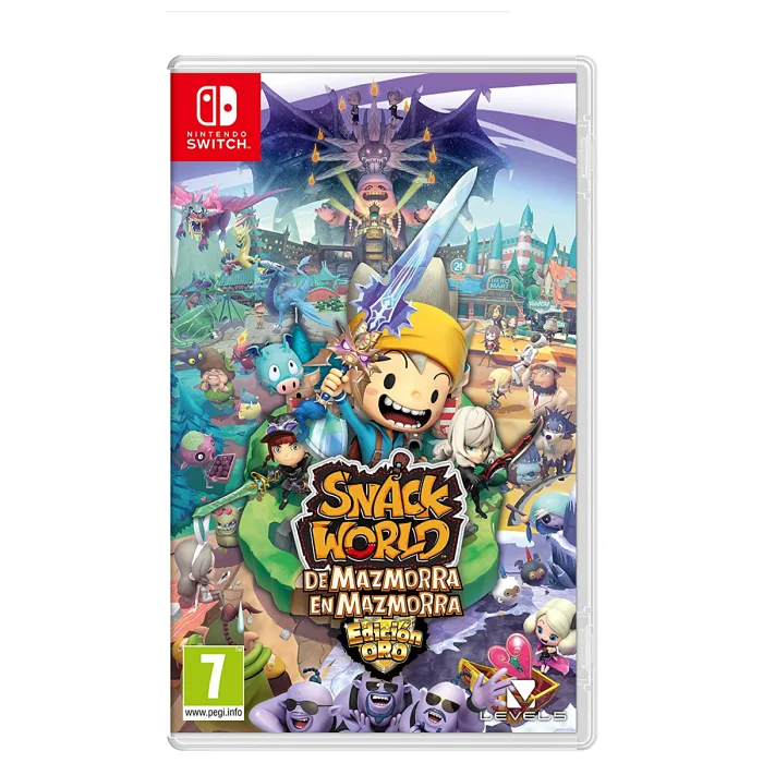 SNACK WORLD DE MAZMORRA EN MAZMORRA NINTENDO SWITCH OYUN