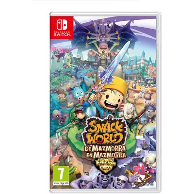 SNACK WORLD DE MAZMORRA EN MAZMORRA NİNTENDO SWİTCH OYUN