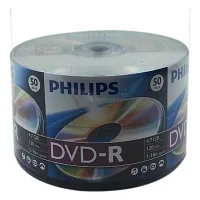 PHİLİPS 50'LİK 16X 4.7 DVD-R  BOŞ DVD TEKLİ ADET