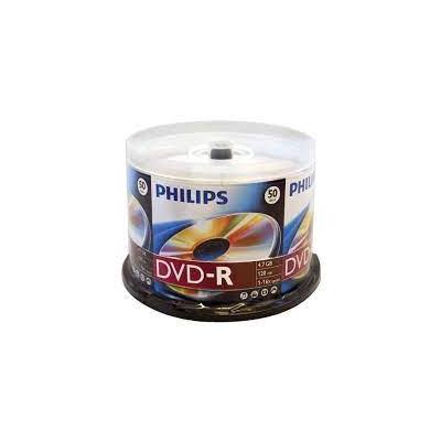 PHİLİPS 50'LİK 16X 4.7 DVD-R  BOŞ DVD