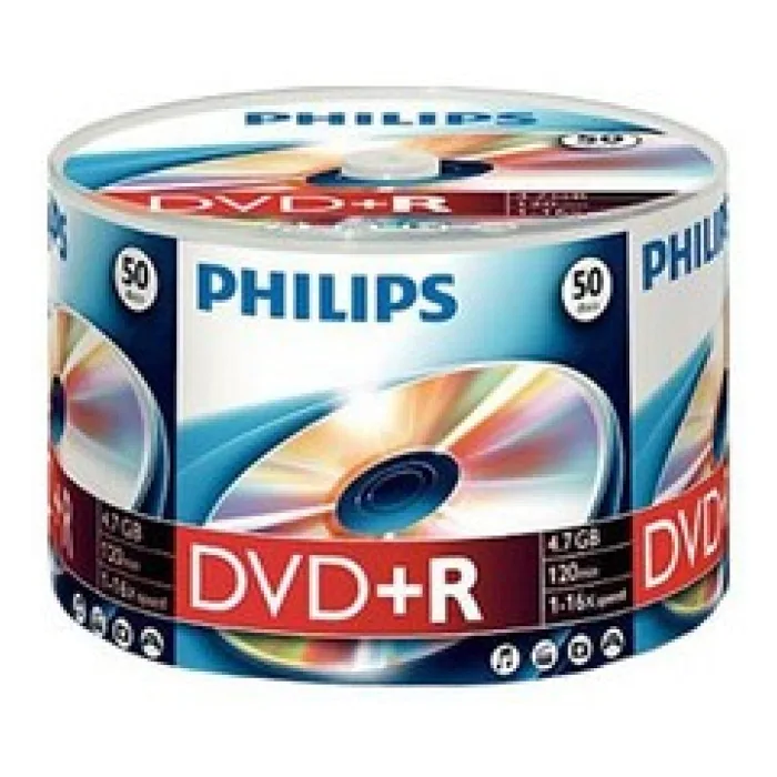 PHİLİPS DVD(+R) 4,7GB 16X 50'Lİ PAKET
