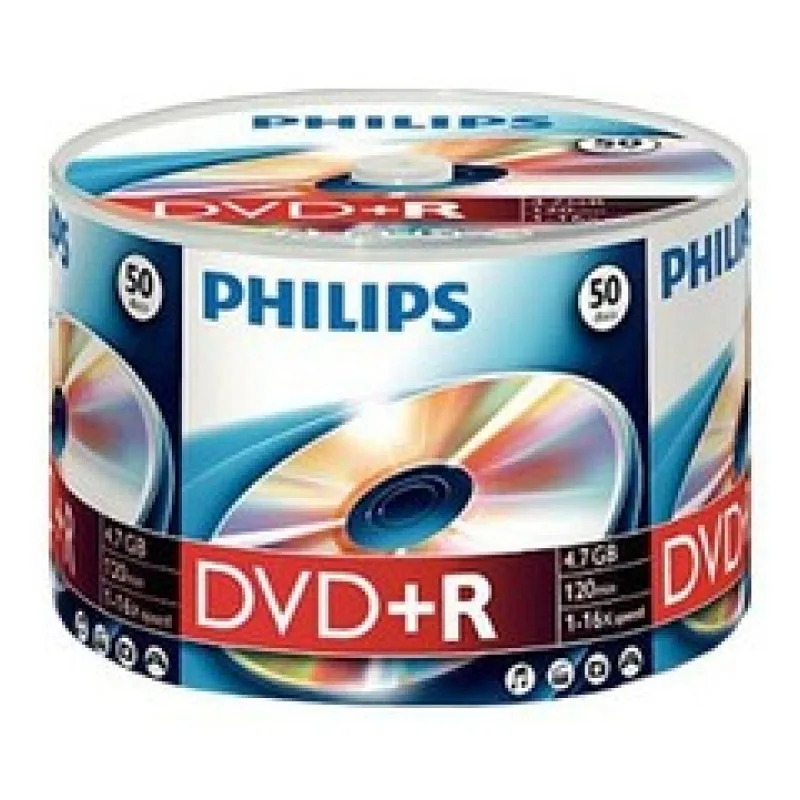 PHİLİPS DVD(+R) 4,7GB 16X 50'Lİ PAKET