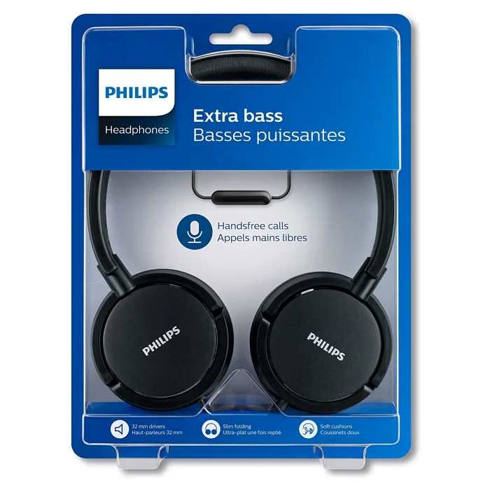 PHILIPS EXTRA BASS KAFA BANTLI MİKROFONLU KULAKLIK SHL5005/00