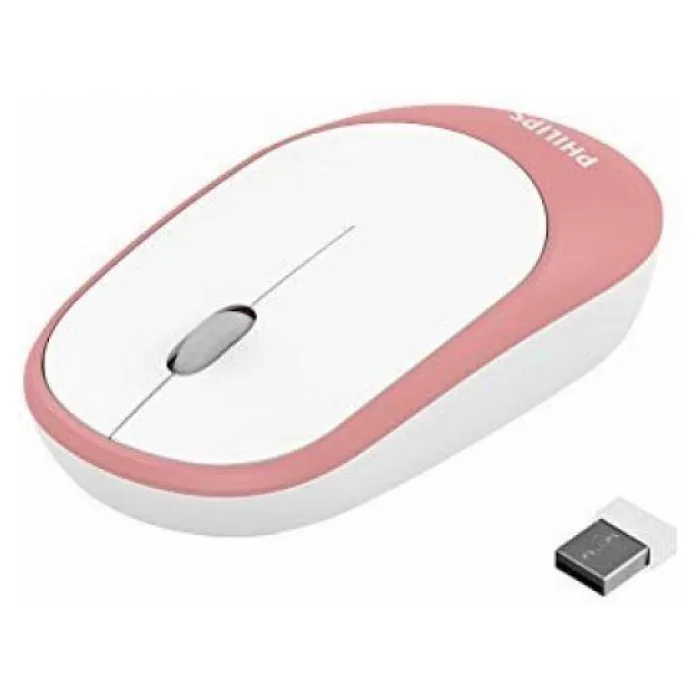 PHİLİPS M314 SPK7314/00 1200DPİ OPTİK KABLOSUZ MOUSE PEMBE