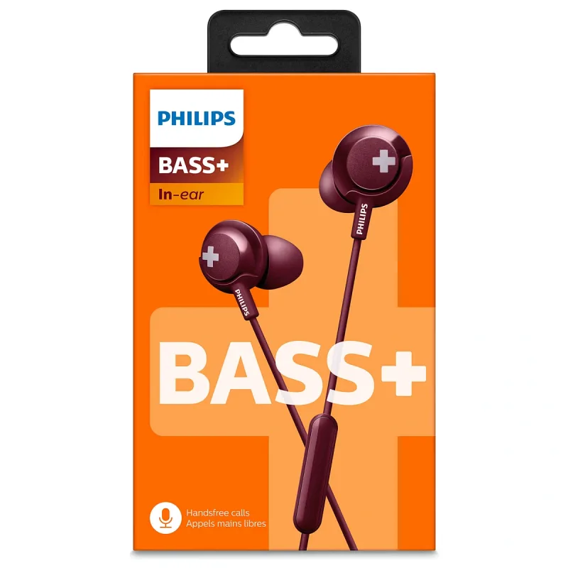PHİLİPS SHE4305RD/00 BASS+ MİKROFONLU KULAKİÇİ KULAKLIK
