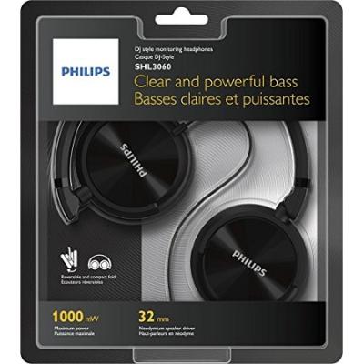 PHILIPS SHL3060BK/00 KULAKÜSTÜ SİYAH KULAKLIK
