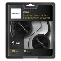 PHILIPS SHL3165BK/00 DYNAMIC SOLID BASS SİYAH KULAKÜSTÜ KULAKLIK