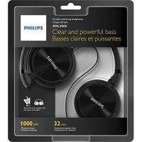 PHILIPS SHL3165BK/00 DYNAMIC SOLID BASS SİYAH KULAKÜSTÜ KULAKLIK