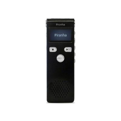 PİRANHA VOİCEMASTER N TYPE 8 GB DİJİTAL SES KAYIT CİHAZI SİYAH