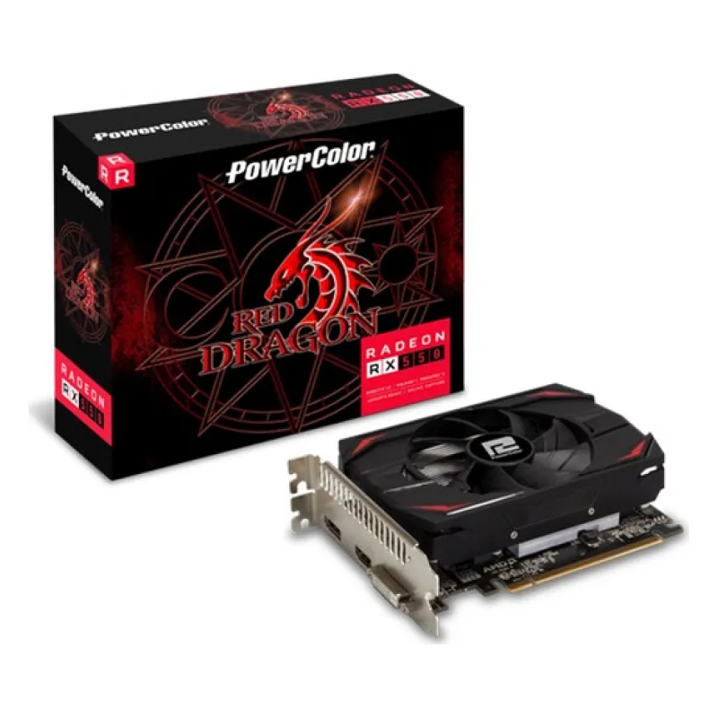 POWERCOLOR RED DRAGON RX550 2GB 128BİT GDDR5