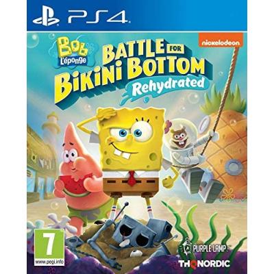 PS4 OYUN SPONGEBOB BATTLE FOR BİKİNİ BOTTOM REHYDRATED OYUN