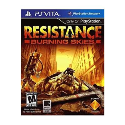 PSP VİTA OYUN RESİSTANCE BURNING SKIESS