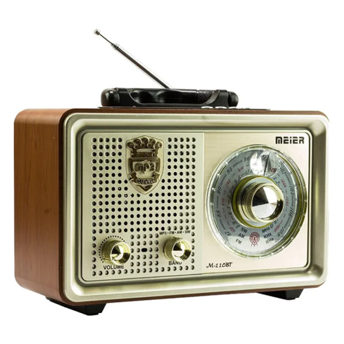 PUSULA M-110BT BLUETOOTHLU KUMANDALI USB/SD/MP3 ŞARJLI RADYO