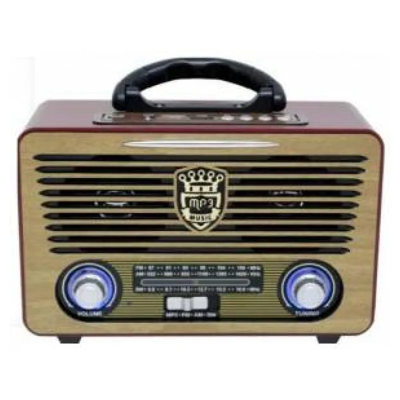 PUSULA M-115BT BLUETOOTHLU KUMANDALI USB/SD/MP3 ŞARJLI RADYO