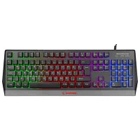 RAMPAGE KB-R52 STYLE RAİNBOW AYDINLATMALI GAMİNG OYUNCU KLAVYESİ