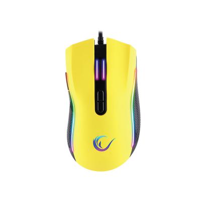 RAMPAGE SMX-R44 MAKROLU SARI 6400DPİ RGB LEDLİ GAMİNG OYUNCU MOUSE