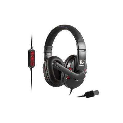 RAMPAGE SN-RU7 SİYAH USB OYUNCU MİKROFONLU KULAKLIK